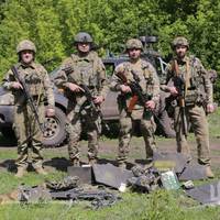 Зі стрілецької зброї тернопільські воїни збили ворожий дрон «Герань-2» (фото)