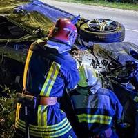 Авто перекинулося: на Тернопільщині сталася аварія (фото)