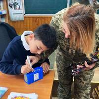 Дрон “За тата”: другокласник із Тернополя віддав свій подарунок військовим