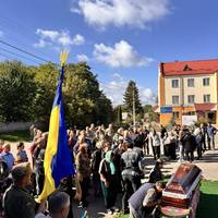На Лановеччині прощалися із загиблим захисником 25-річним Аліком Скрипником (фото)