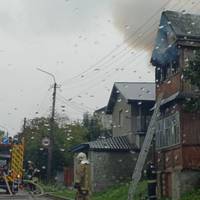 Масштабна пожежа у Кременці залишила багатодітну родину без дому