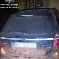 Затримання у Тернополі: Водій Subaru керував під наркотиками та мав заборонені речовини