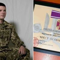 Медаль знайшла свого Героя: Ігор Дикун із Тернополя отримав Хрест особливих заслуг від Міноборони України