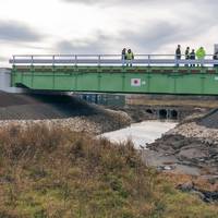 У Збаразькій громаді менш ніж за три місяці збудували унікальний модульний міст