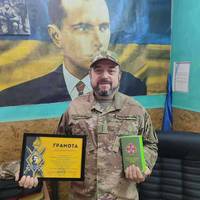 Герої серед нас: Василь Присяжнюк з Тернопільщини отримав Воєнний Хрест від Міністерства оборони