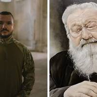 Написав портрет Любомира Гузара: історія лейтенанта-дизайнера з Тернополя