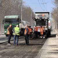 У Тернополі на вулиці Текстильній ремонтують дорогу: діє реверсний рух