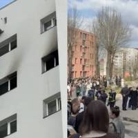 Займання в гуртожитку Тернополя загасили, нині фахівці з’ясовують причини.