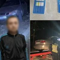 Водій у СЗЧ та під дією наркотиків у Тернополі протаранив службове авто, після чого його затримали правоохоронці.