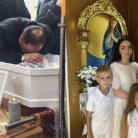 У Чорткові попрощалися з 29-річною Вікторією Левицькою, дружиною священника