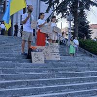 Тернополяни вдруге вийшли на акцію підтримки Михайла Федорова: «У нас є голос»