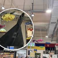 «Шахеда» більше немає: у тернопільському супермаркеті пояснили, навіщо його встановлювали