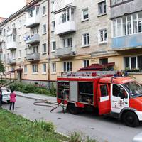 В одному з будинків Тернополя пожежа