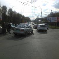У Тернополі поліцейські потрапили у ДТП