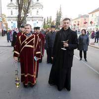 Урочистою ходою на честь Героїв та борців за волю України відзначили у Тернополі свято Покрови