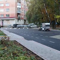 На вулиці Лесі Українки закінчили ремонт двору