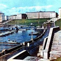 Унікальне фото човнової станції 1965 року