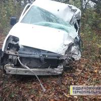 На Теребовлянщині ДТП: водій загинув на місці