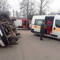 В Бучачі рятувальники ліквідовували наслідки дорожньо-транспортної пригоди
