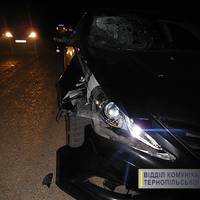 На Тернопільщині трапилася смертеьна ДТП