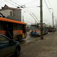 В Тернополі зупинилися всі тролейбуси