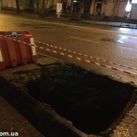 На вулиці Руській ремонтні роботи