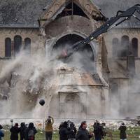 У Німеччині зруйнували собор 19 століття (ФОТО, ВІДЕО)