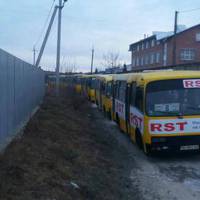 Сьогодні 10 січня у Тернополі страйкують водії маршруток (ФОТО)