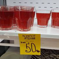 Компотик ягідний - 50 гривень за склянку: Як Вам буковельські ціни?