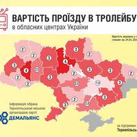 Оприлюднили результати моніторингу вартості проїзду в громадському транспорті