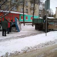 На вулиці Миру в Тернополі демонтували МАФа