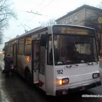 Тернополем курсує новий тролейбус