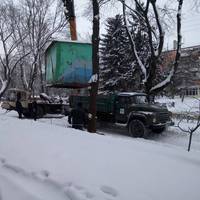 На вулиці Миру демонтували МАФа