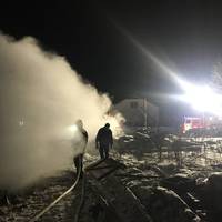 У с. Лосяч Борщівського району пожежники приїхали гасити вогонь з порожньою цистерною