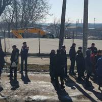 Тернополяни протестують проти забудови на вулиці Довженка