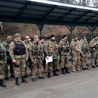 Із зони АТО повернулися бійці роти Тернопіль
