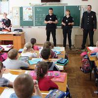 Школярів Тернопільщини навчають безпеки на дорозі