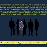 У Тернополі оштрафували чоловіків, які пиячили на очах у дітей