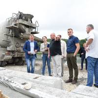 Як триває будівництво водної арени Тернополя (фото)