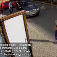 Камера відеоспостереження зафіксувала, як у Тернополі обікрали припаркований Land Rover