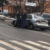 В ДТП потрапила жінка з дитиною