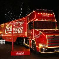 До Тернополя їде новорічна вантажівка Coca-Cola