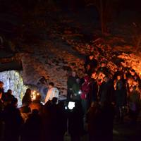 На джерелі святої Анни майже немає води, на Водохреща тепер їдуть на Кременеччину (відео)