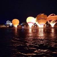 Тернопільську набережну освітили повітряні кулі (фото, відео)