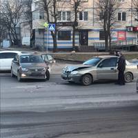 ДТП на вулиці 15-го квітня: не розминулися два авто. Фото