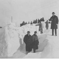 Сніжна зима 1929 року на Тернопільщині: фотофакт