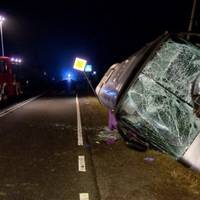 “Колесо від вантажівки влетіло в кабіну”: Автобус з українцями потрапив у смертельну ДТП у Польщі(ФОТО)