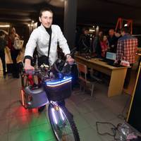 100 кілометрів пробігу коштує близько 2 гривень! Тернопільський студент власноруч зробив електровелосипед