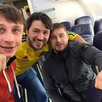 Тернопільський Сірий підтримує збірну України в Люксембурзі. А ви вболіваєте?