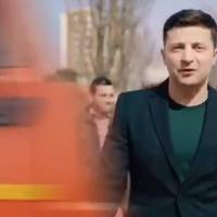 “Фура збиває Зеленського і з`являється біла доріжка…”: В телеграмі Порошенка опублікували  відео проти опонента
